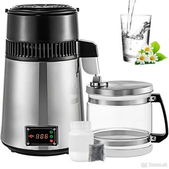 Destilátor vody - 4 l - sklenený džbán - 2