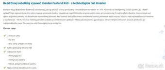 Predám vysávač FAIRLAND X60 - 2