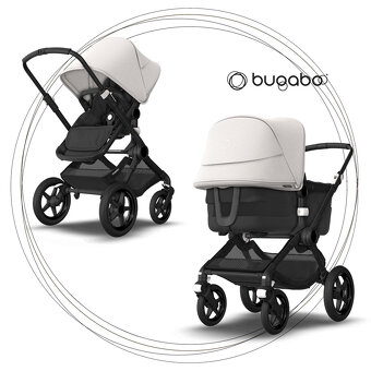 Bugaboo Fox 3 Black s bohatym prislusenstvom - 2