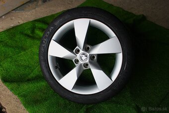 17”--ORIG-------ŠKODA OCTAVIA-----5x112 R17---LETNA SADA - 2