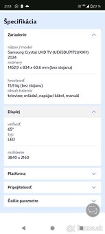 Televízor Samsung UE75DU7172 - 2