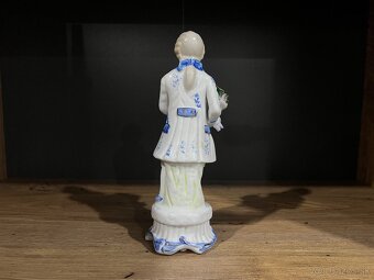Retro čínska porcelánová soška - 2