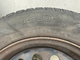 Predám plechové disky 175/65 R14 - 2