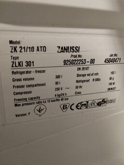 Chladnička s mrazničkou ZANUSSI - 2