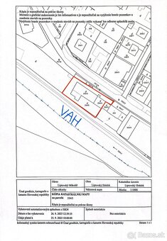 Pozemok Liptovsky Hradok 1 584 m² - 2
