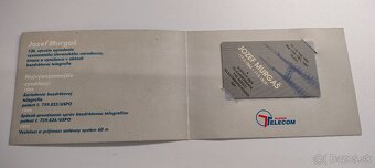 Telefónna karta Jozef Murgaš - 2