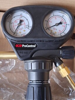 Redukčný ventyl CO²ARGON  O² GCE PROCONTROL hodiny - 2