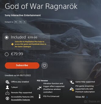 God of War Ragnarok PS5 Digital code - 2