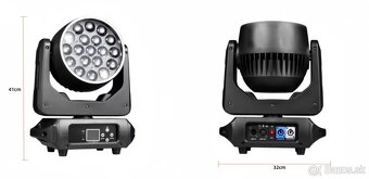 4x LED rotacne hlavy Zoom Wash - 2