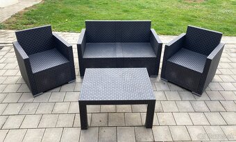 Záhradné sedenie 2+1+1 - 2