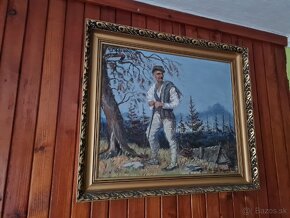 Obraz olej na dreve - 2