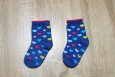 Protišmykové srdiečkové ponožky veľ. 23-25 - 2