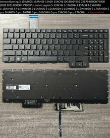 Klavesnice Lenovo 7-16ACHg6/15ARH05/Pro 5 16IRX8, 16ARX8 - 2