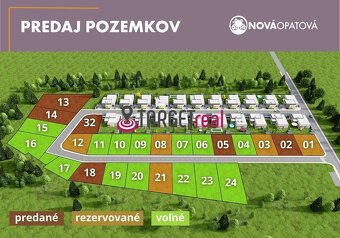 PREDAJ POZEMKOV SPUSTENÝ, NOVÁ OPATOVÁ II. ETAPA - LUČENEC - 2