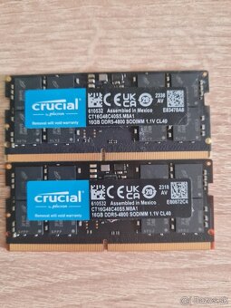 pamäte do notebooku CRUCIAL set 2X DDR5 16GB (32GB) - 2