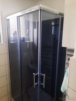 Sprchovy kut 100x80 cierny - 2