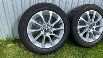 Letná sada kolies VW Golf 7, 5x112 R16 + pneu 205/55 R16 - 2