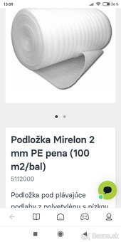 Mirolon pod parkety - 2