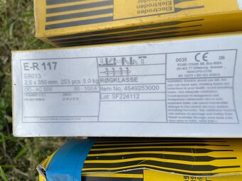 zváracie elektródy “rutilky” - 2