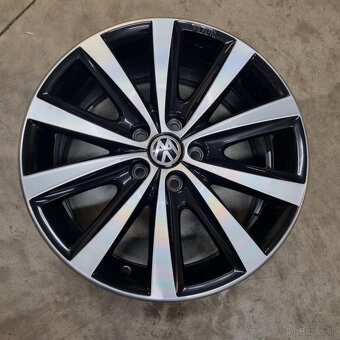 Hliníkové disky Volkswagen 5x100 R16 7J ET46 - 2