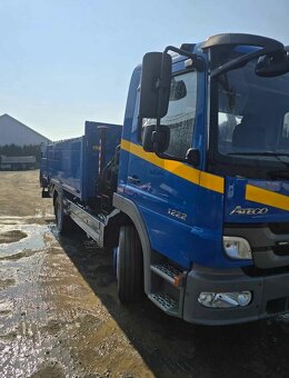 Mercedes-Benz ATEGO 12.220L - 4x2 - Valník+HR-HIAB 066B-2CL - 2