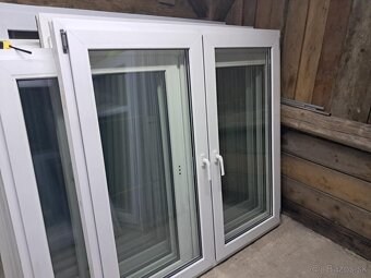 Predám plastove okna 145 x 145 cm - 2