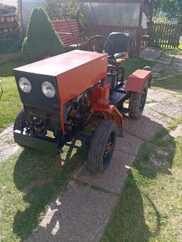 Malotraktor domácej výroby - 2