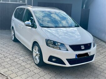 SEAT ALHAMBRA 2,0 tdi DSG 103 kw FR-line 7M WEBASTO - 2