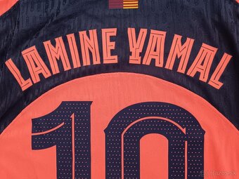 Lamine Yamal dres FC Barcelona 25/26 Authentic orange - 2