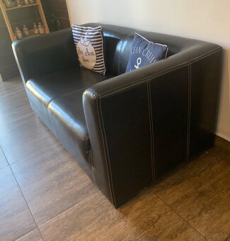 Koženková dvojsedačka - 2