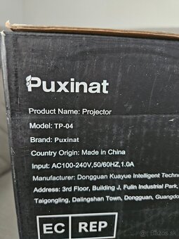 Puxinat TP-04 – nový projektor - 2