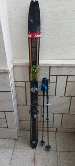 Skialp lyže Dynafit Cho Oyu, lyžiarky, palice - 2