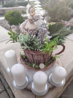 Vianočná adventná dekorácia rozprávková - 2