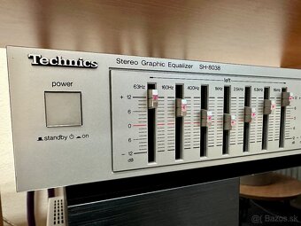 TECHNICS SH-8038 Silver - Stereo Graphic Equalizer (RARITA) - 2