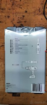 Predam sadu skrutkovacich hrotov Bosch 37dielna + skrutkovač - 2