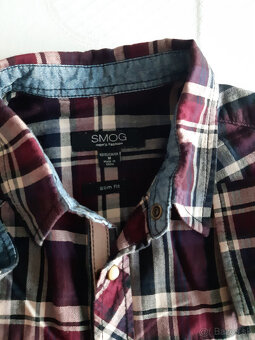 Pánske košele SMOG M slim fit - 2ks - 2