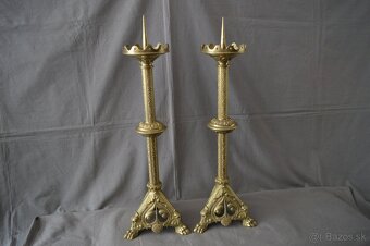 Mosadzné svietniky - 2