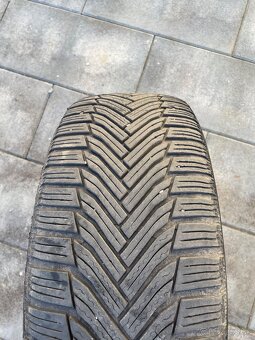 Predám originálne hliníkové disky Mercedes 17”+ zimne pneu - 2