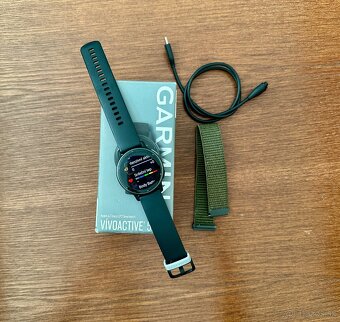 GARMIN Vivoactive 5 cierne, TOP, ZARUKA - 2