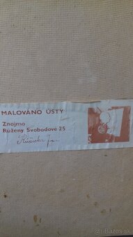 Predám maľbu maľovanú ústami - 2