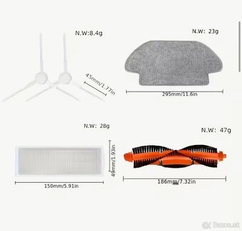 Nadstavce Xiaomi mop2s / mop p / mop pro - 2