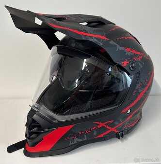 Moto prilba (off-road/motocross) veľkosť XL - 2