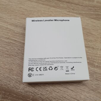 Bezdrôtový klopový mikrofón s USB-C model K60 - 2