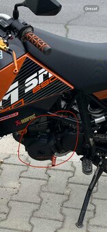 KTM LC4 690 spojkový valček - 2
