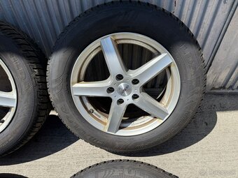 16" Elektrony 5x112 so zimnymi pneumatikami 215/60 R16 - 2