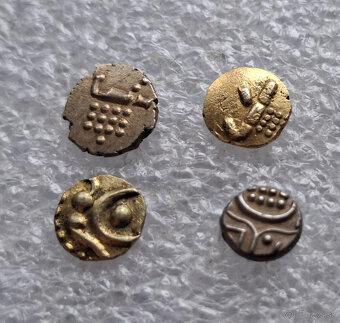 Zlate mince: Fanam, India - 2