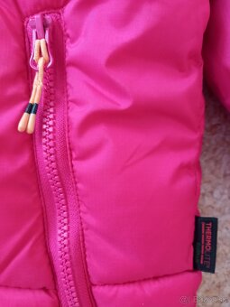 Zimná dievčenská bunda zn. H&M, veľkosť 140 - 2