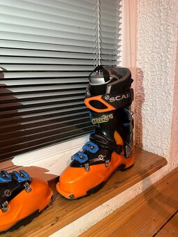 Predám zachovalé skialp lyžiarky Scarpa Maestrale - 2