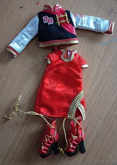 Rainbow high šaty - 2