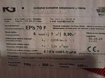 Predám fasádny polystyrén - 2